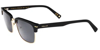 Polar Gold 120 78 Occhiali Da Sole Neri Per Uomo In Black