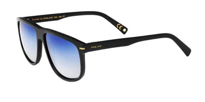 Polar Gold 132 77q Men's Sunglasses Black Size 60