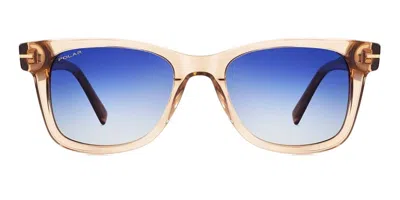 Polar Gold 154 Ized 16 Men's Sunglasses Brown Size 51