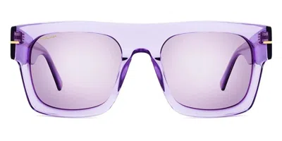 Polar Gold 165 Ized 18 Women's Sunglasses Purple Size 53