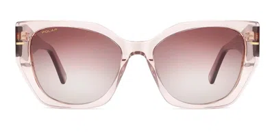 Polar Gold 192 Ized 15 Women's Sunglasses Pink Size 55