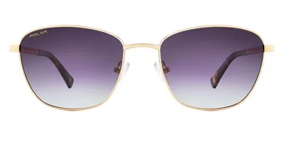 Polar Gold 305 Ized 02/f Men's Sunglasses Gold Size 54