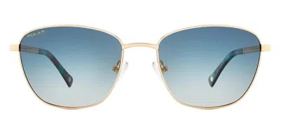 Polar Gold 305 Ized 02/g Men's Sunglasses Gold Size 54