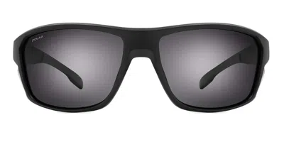 Polar Hydrogen Ized 76/f Men's Sunglasses Black Size 65