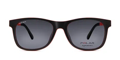 Polar Junior 474 Clip-on Ized 43 Occhiali Da Sole Neri Per Uomo
