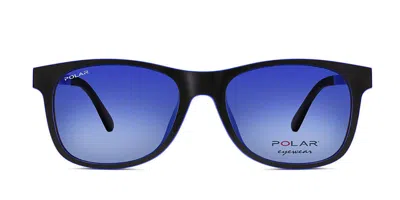 Polar Junior 474 Clip-on Ized 47 Occhiali Da Sole Neri Per Uomo
