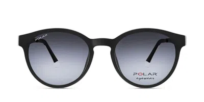 Polar Junior 476 Clip-on Ized 11 Occhiali Da Sole Neri Per Uomo In Black