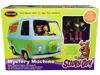 Polar Lights Skill 1 Snap Model Kit The Mystery Machine With Two Figurines (scooby-doo And Shaggy) 1/25 Scale Mod In Green