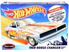 Polar Lights Skill 2 Model Kit 1969 Dodge Charger Funny Car "hot Wheels" 1/25 Scale Model By