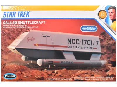 Polar Lights Skill 2 Model Kit Galileo Shuttlecraft "star Trek: The Original Series" (1966-1968) Tv Series 1/32 S In Multi
