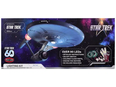 Polar Lights Skill 2 Model Kit Star Trek The Original Series Uss Enterprise 60th Anniversary Lighting Set For 1/3