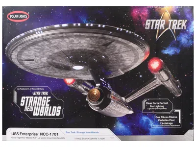 Polar Lights Skill 2 Model Kit Uss Enterprise Ncc-1701 Spacecraft "star Trek: Strange New Worlds" (2022-current) 