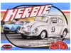 Polar Lights Skill 2 Model Kit Volkswagen Beetle Herbie "the Love Bug" (1969) Movie 1/25 Scale Model By Polar Lig In Multi