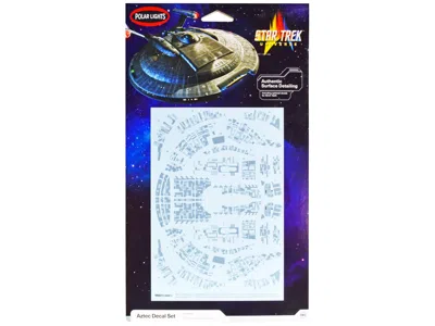 Polar Lights Star Trek Universe Aztec Decal Pack For Nx-01 Enterprise Ship In 1/1000 Scale By  In Black