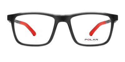Polar Parkour With Clip-on Men's Glasses, Grey, Size 52 In Gray