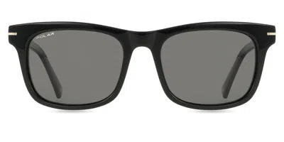 Polar Pl Oro 110 77 Occhiali Da Sole Neri Per Uomo In Black