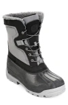 Polar Range Arctic Waterproof Faux-fur Lined Duck Toe Snow Boot In Grey
