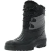 Polar Range Decker 01 Mens Faux Fur Lined Manmade Winter & Snow Boots In Grey