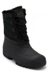 Polar Range Men's Decker Cold Weather Snow Boot In Black