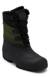 Polar Range Decker Faux Fur Lined Snow Boot In Olive
