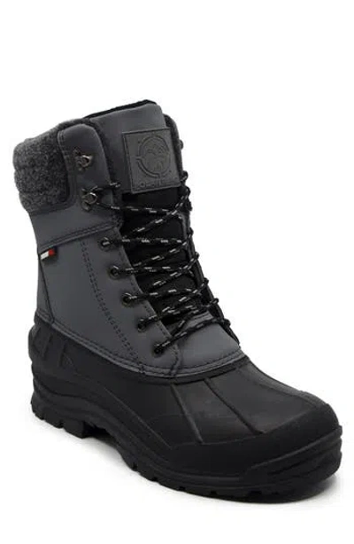 Polar Range Fowler Waterproof Snow Boot In Black