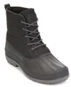 Polar Range Blast Waterproof Duck Toe Snow Boot In Black