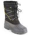 Polar Range Blast Waterproof Snow Duck Boot In Black