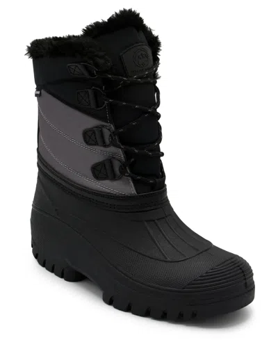 Polar Range Men's Decker Cold Weather Snow Boot In Grey