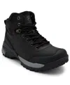 Polar Range Finlay Mens Lace-up Manmade Hiking Boots In Black