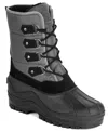 Polar Range Men's Peak Snow Boot In Grey