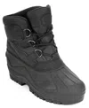 Polar Range Men's Snow Boots In Black