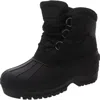 Polar Range Peak Mens Man Made Winter & Snow Boots In Black