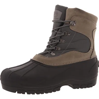 Polar Range Peak Mens Two Tone Man Made Winter & Snow Boots