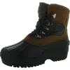 Polar Range Peak Mens Two Tone Man Made Winter & Snow Boots In Brown