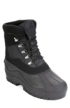 Polar Range Peak Waterproof Duck Toe Snow Boot In Black