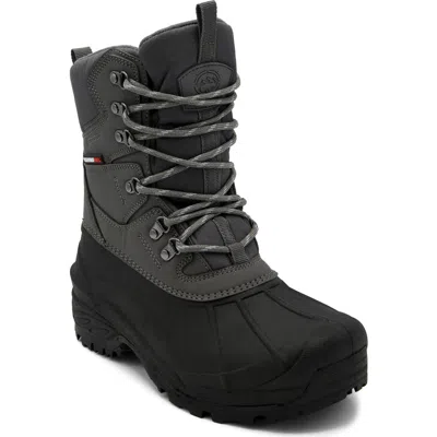 Polar Range Stoke Faux Leather Winter Boot In Multi