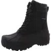 Polar Range Tasco Mens Two Tone Man Made Winter & Snow Boots In Black