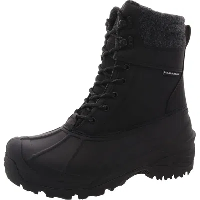 POLAR RANGE TASCO MENS SOLID MAN MADE WINTER & SNOW BOOTS