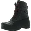 Polar Range Tasco Mens Solid Man Made Winter & Snow Boots In Grey