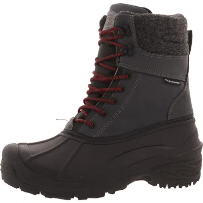Polar Range Tasco Mens Two Tone Man Made Winter & Snow Boots
