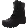 Polar Range Tasco Mens Two Tone Man Made Winter & Snow Boots In Black