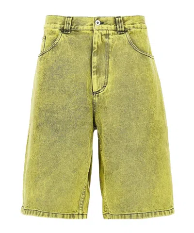 Polar Skate Co Big Boy Denim Shorts In Green