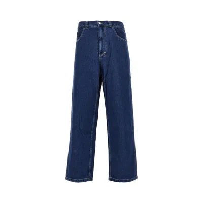 Polar Skate Co 'big Boy' Oversized Denim Pants In Blue