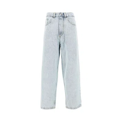 Polar Skate Co 'big Boy' Oversized Denim Pants In Blue