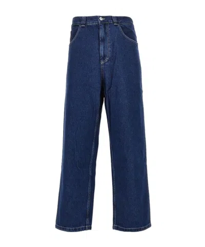 Polar Skate Co Big Boy Oversized Denim Pants In Blue