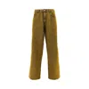 Polar Skate Co 'big Boy' Oversized Denim Pants In Yellow