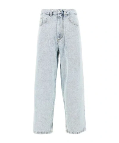 Polar Skate Co Big Boy Oversized Jeans In Gray