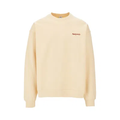 Polar Skate Co 'dave' Crewneck Sweatshirt In Beige
