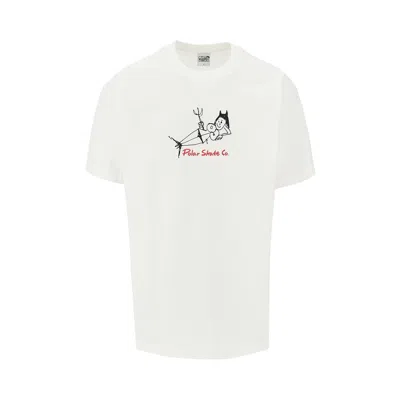 Polar Skate Co 'devil Woman' T-shirt In White