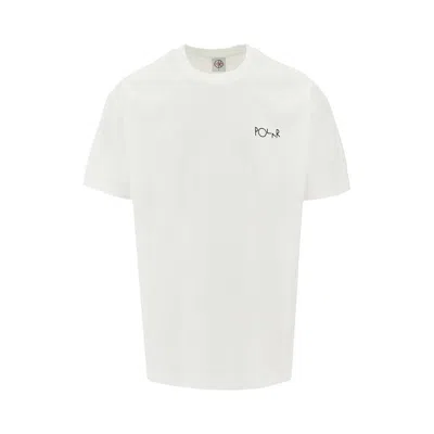 Polar Skate Co 'fill Logo' T-shirt In White